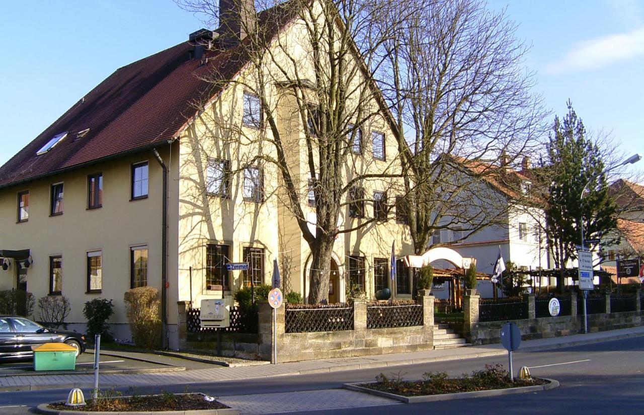 Gasthof Gruner Baum Μπαϊρόιτ Εξωτερικό φωτογραφία