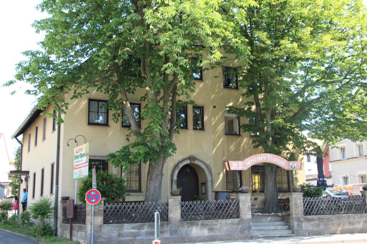 Gasthof Gruner Baum Μπαϊρόιτ Εξωτερικό φωτογραφία